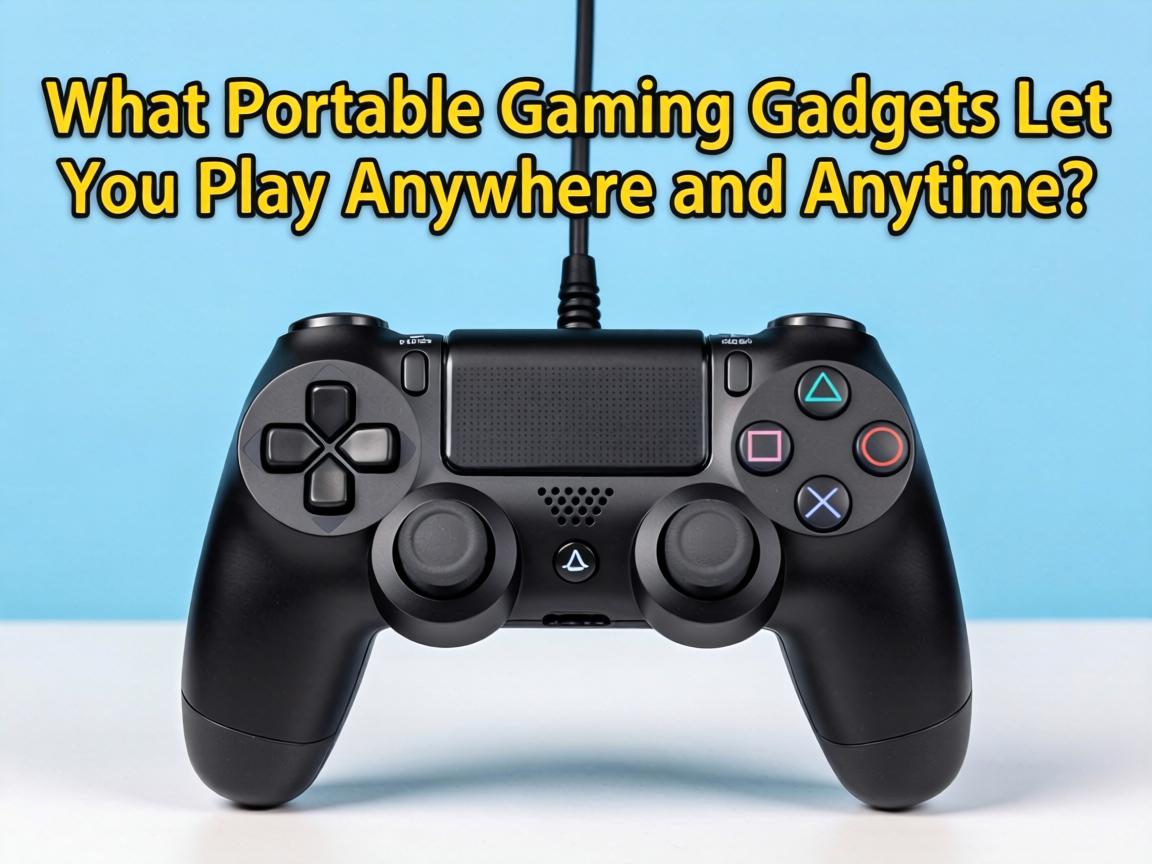 What Portable Gaming Gadgets Let You Play Anywhere and Anytime?